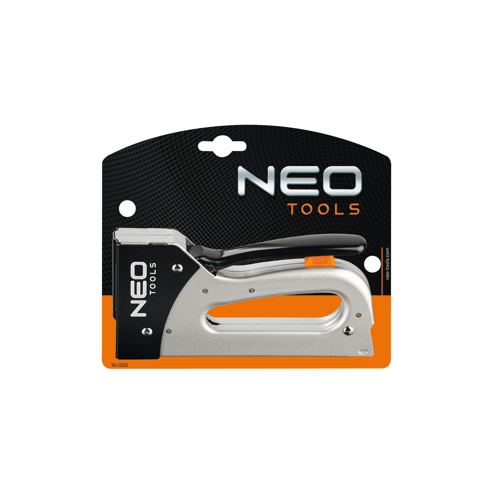 Степлер будівельний Neo Tools 6-12 мм, скоба J (16-020) зображення 2
