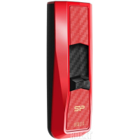 USB флеш накопичувач Silicon Power 8GB Blaze B50 Red USB 3.0 (SP008GBUF3B50V1R) зображення 2