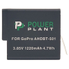 Акумулятор до фото/відео PowerPlant для GoPro AHDBT-501 1220mAh (CB970124)