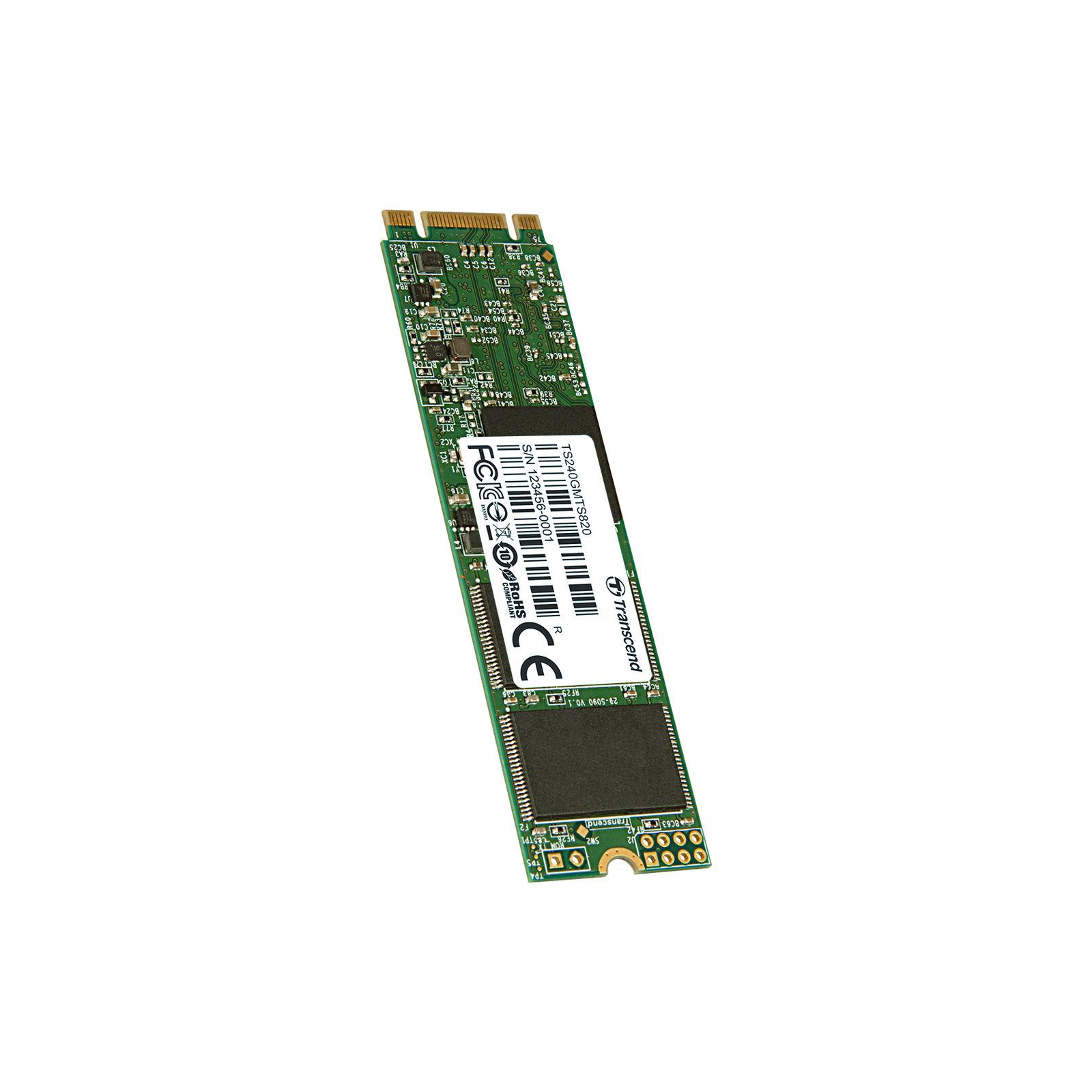 Накопитель SSD M.2 2280 120GB Transcend (TS120GMTS820S) изображение 4