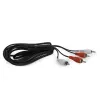 Кабель мультимедийный 2RCA to 2RCA 10.0m Cablexpert (CCA-2R2R-10M) изображение 2