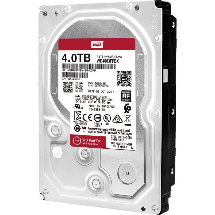 Жесткий диск 3.5" 4TB WD (WD4003FFBX) изображение 3
