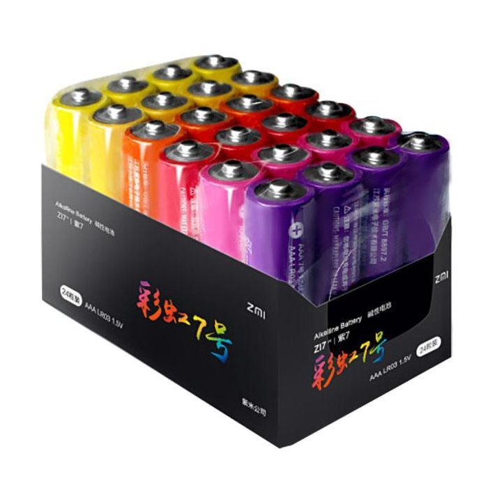 Батарейка ZMI ZI5 Rainbow AA batteries * 24 (AA524)