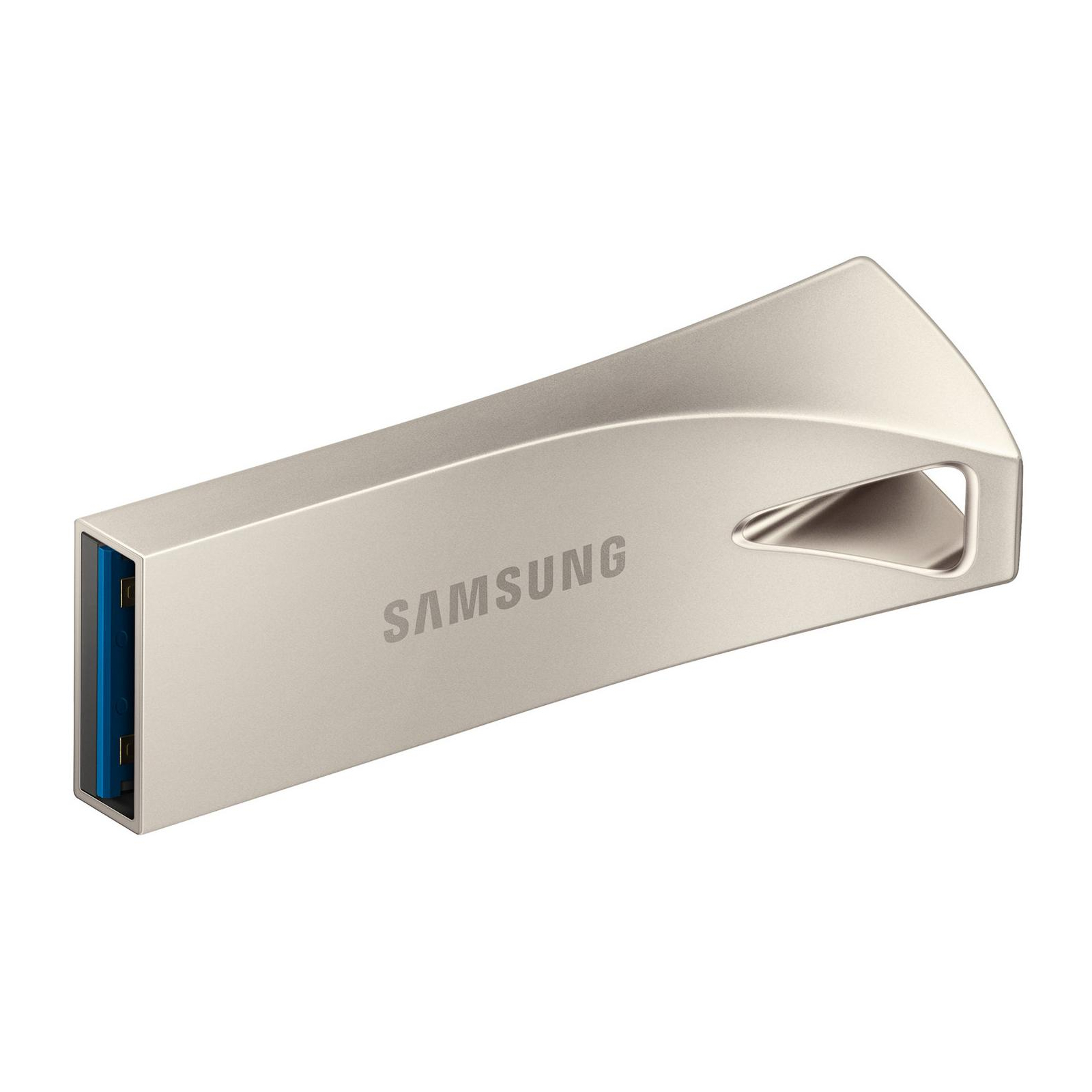 USB флеш накопичувач Samsung 128GB Bar Plus Silver USB 3.1 (MUF-128BE3/APC) зображення 4