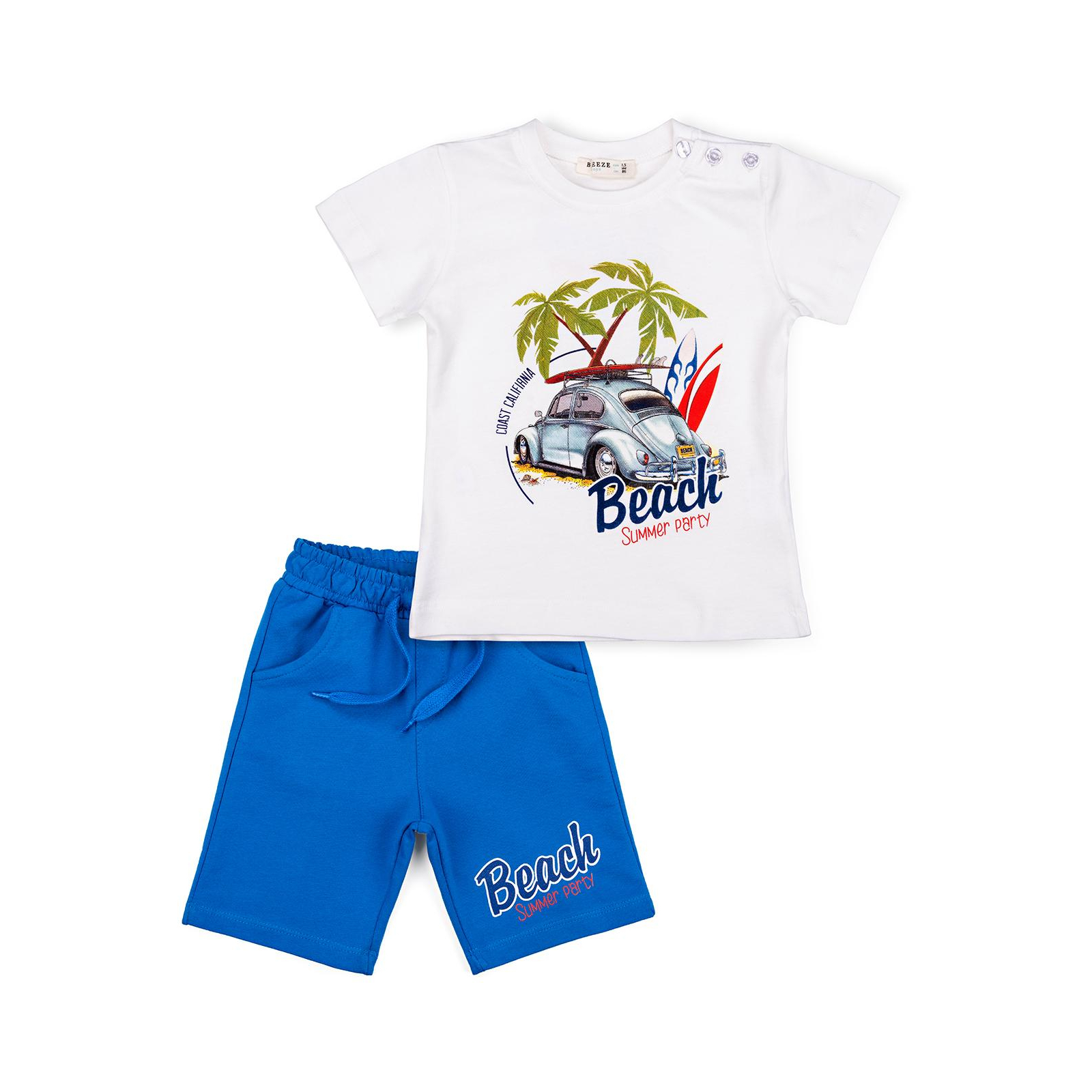 Набор детской одежды Breeze с машинкой (10940-86B-blue)
