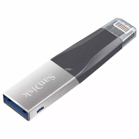 USB флеш накопитель SanDisk 16GB iXpand Mini USB 3.0/Lightning (SDIX40N-016G-GN6NN) изображение 3