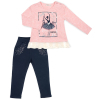Набор детской одежды Breeze с балеринкой (10382-104G-pink)