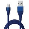 Дата кабель USB 2.0 AM to Micro 5P 1.2m 2A Blue Grand-X (NM012BL)