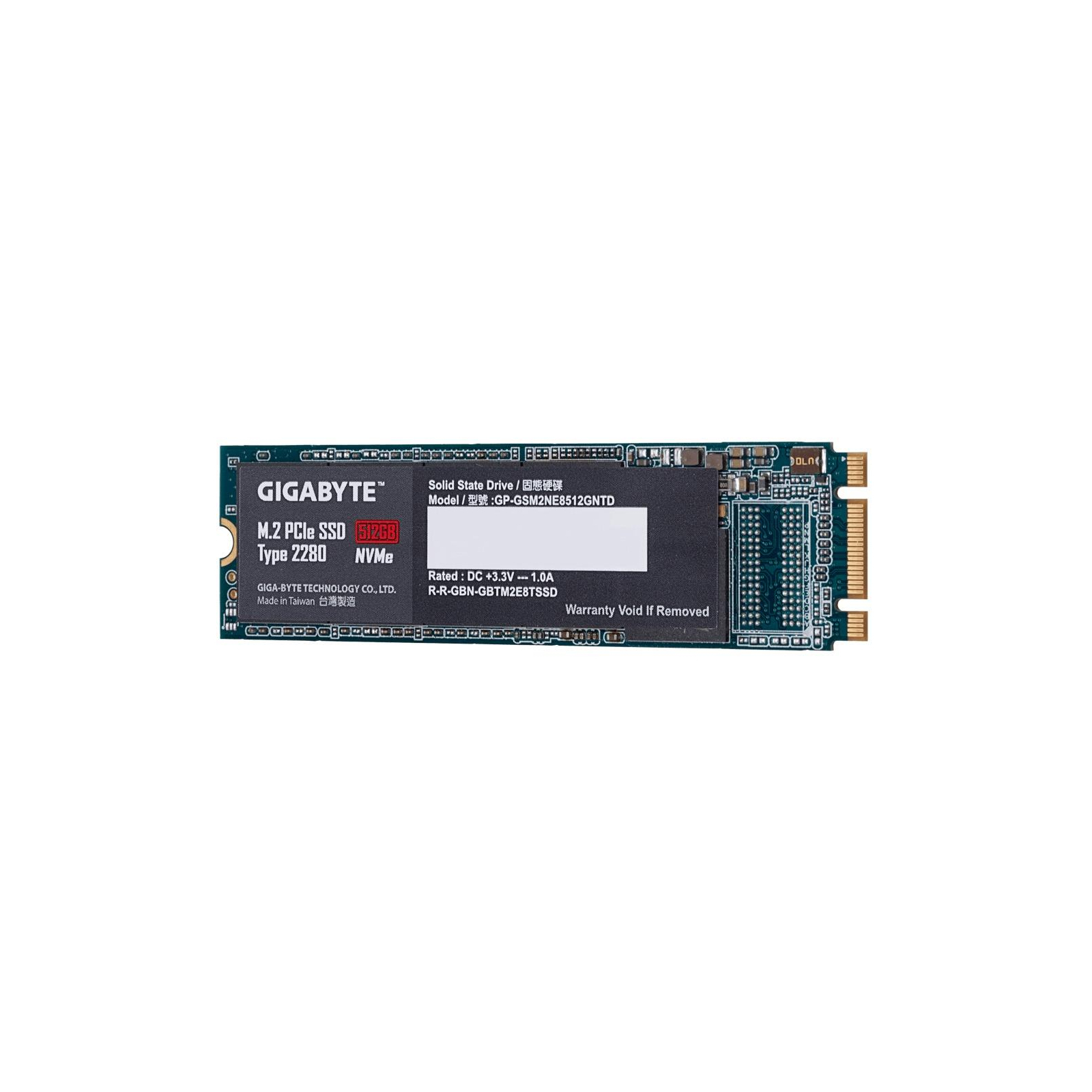 Накопитель SSD M.2 2280 512GB GIGABYTE (GP-GSM2NE8512GNTD) изображение 3
