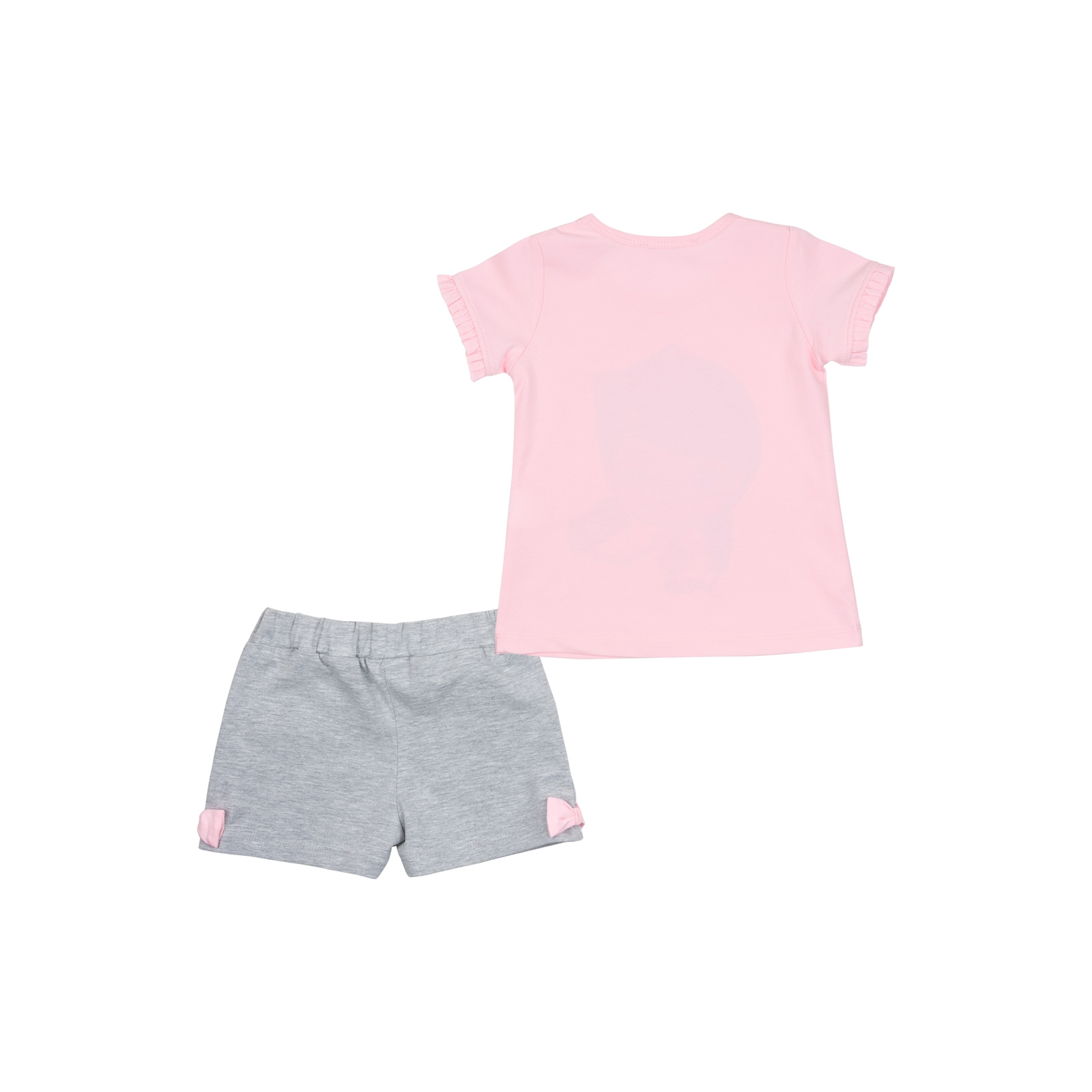 Набір дитячого одягу Breeze з дівчинкою (12485-86G-pink) зображення 2