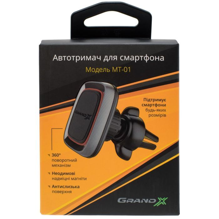 Универсальный автодержатель Grand-X MT-01 изображение 5