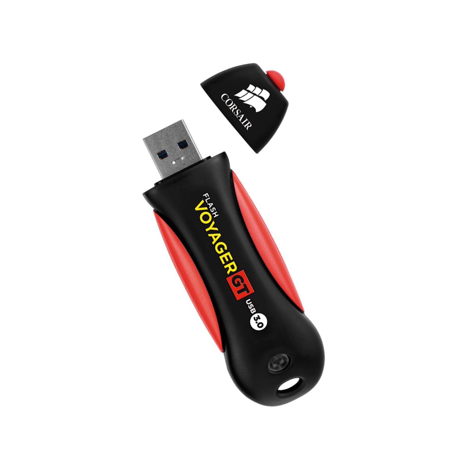 USB флеш накопичувач Corsair 64GB Voyager GT USB 3.0 (CMFVYGT3C-64GB) зображення 3