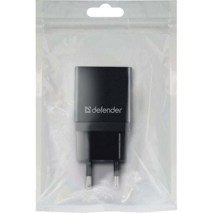 Зарядное устройство Defender EPA-10 black, 1xUSB, 5V / 2.1A (83572) изображение 3