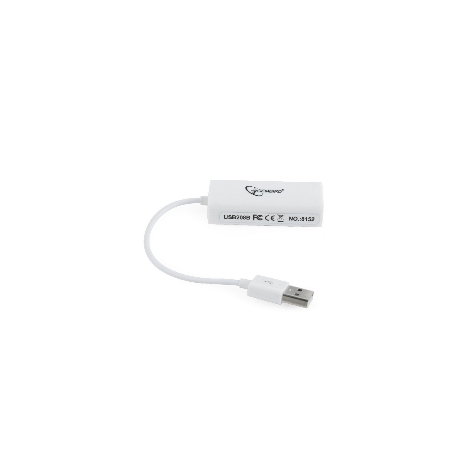 Мережева карта USB2.0 to Fast Ethernet Gembird (NIC-U2-02) зображення 2