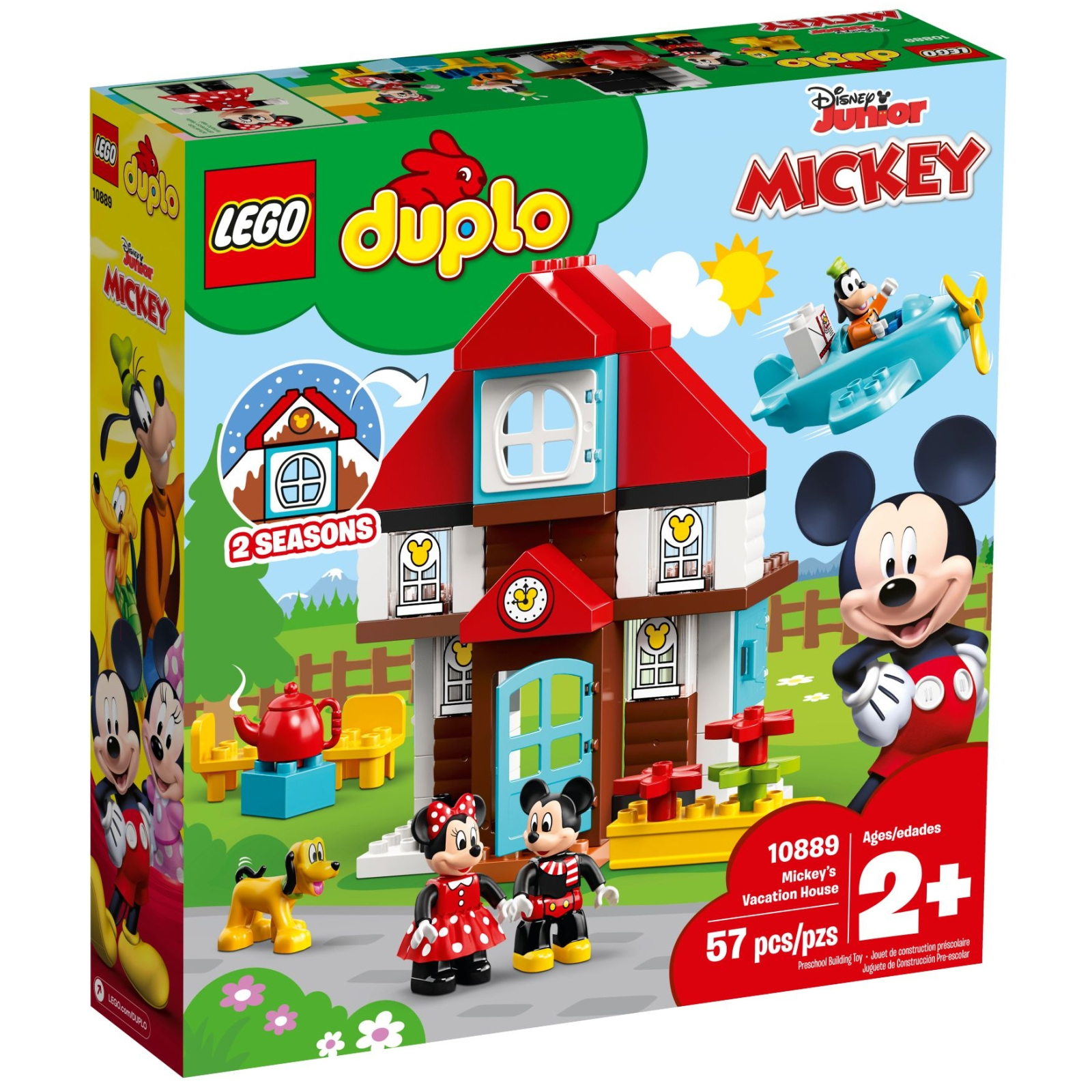 Конструктор LEGO DUPLO Будиночок для відпочинку Міккі (10889) зображення 4