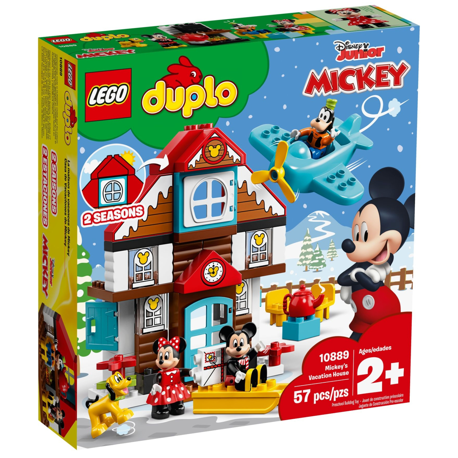 Конструктор LEGO DUPLO Будиночок для відпочинку Міккі (10889)