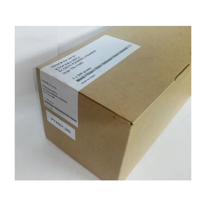 Тонер-картридж Tomoegawa KYOCERA TK-1160+ chip (PY450Y.260)