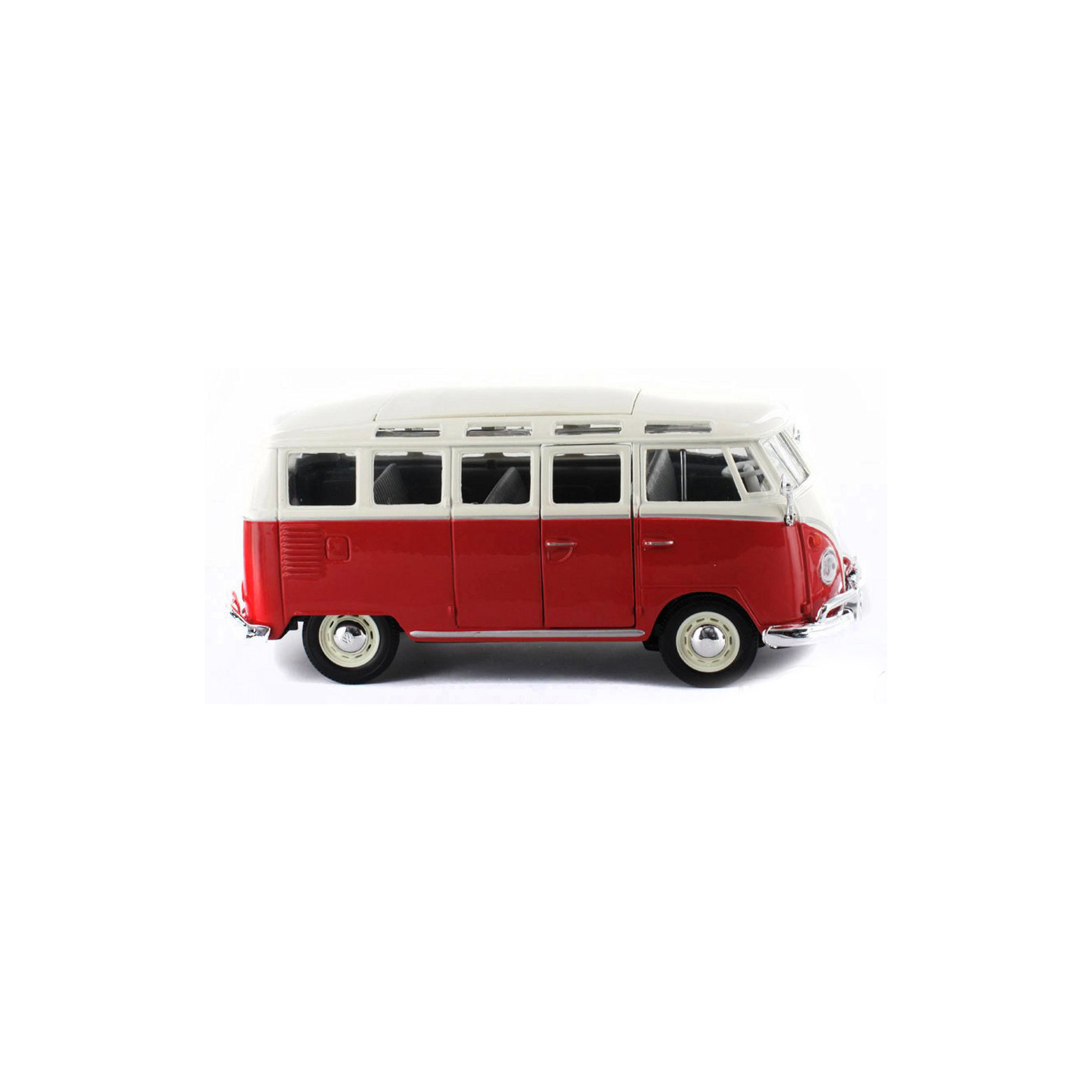 Машина Maisto Volkswagen Van "Samba" червоно-кремовий (1:25) (31956 red cream) зображення 2