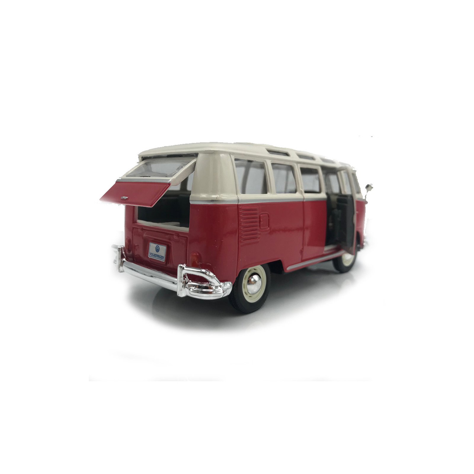 Машина Maisto Volkswagen Van "Samba" червоно-кремовий (1:25) (31956 red cream) зображення 3