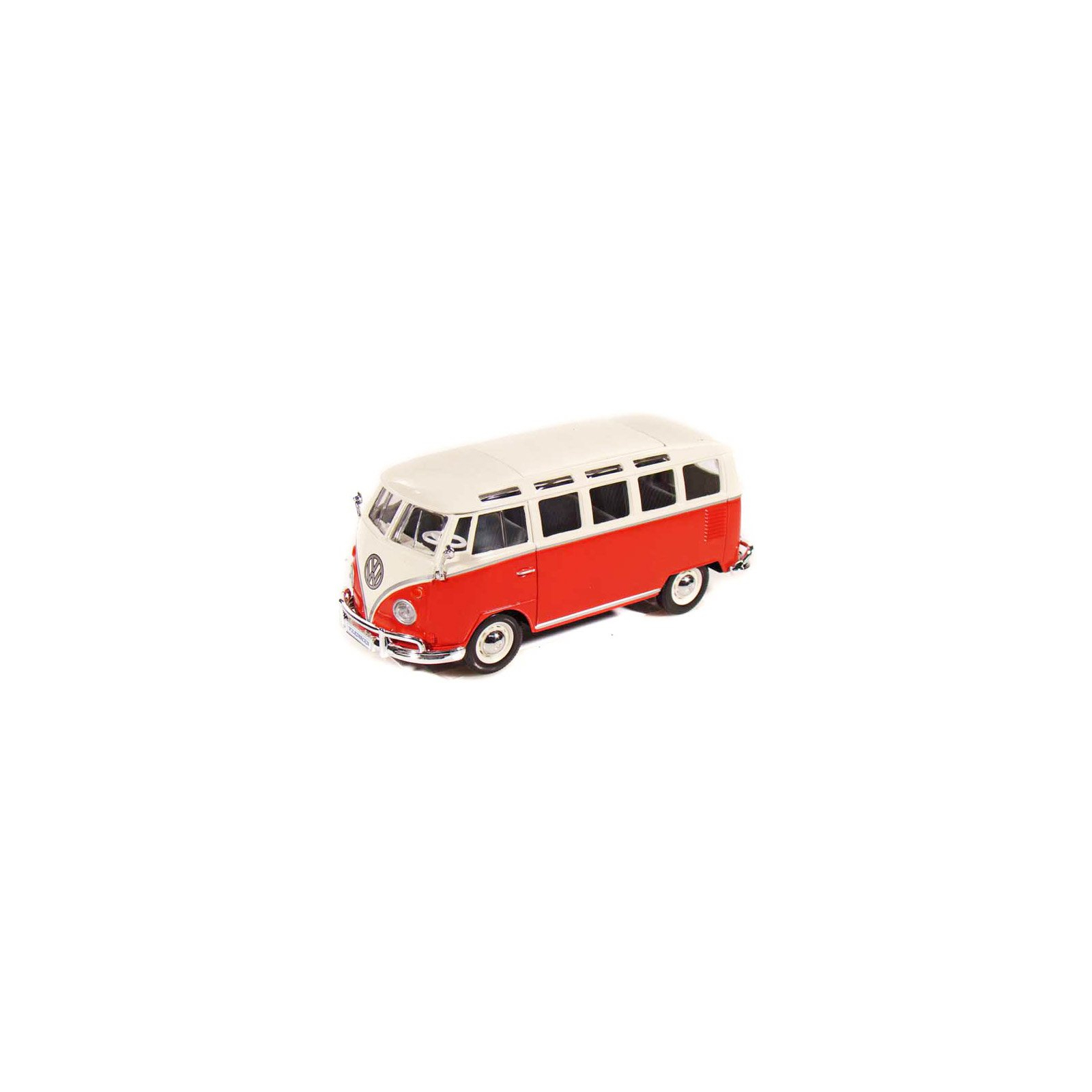 Машина Maisto Volkswagen Van "Samba" червоно-кремовий (1:25) (31956 red cream) зображення 4