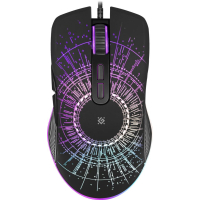 Мышка Defender Sirius GM-660L RGB Black (52660) изображение 3