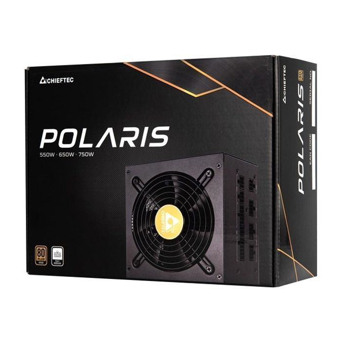 Блок живлення Chieftec 550W POLARIS (PPS-550FC) зображення 4