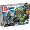 Конструктор LEGO Super Heroes Marvel Comics Мстители: Атака на спортбайке (76142)