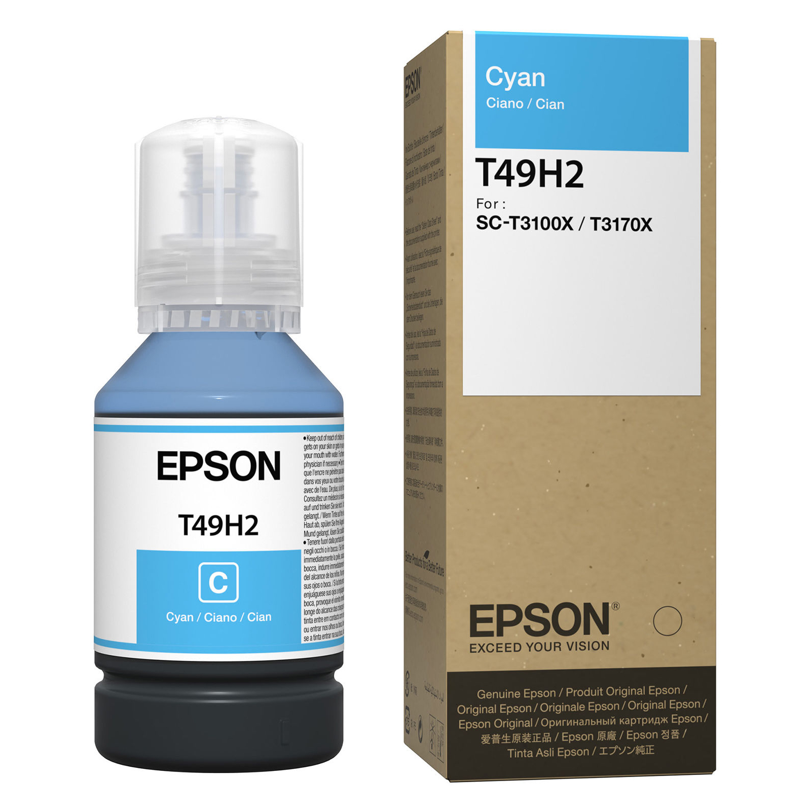 Картридж Epson T3100X Cyan (C13T49H200)