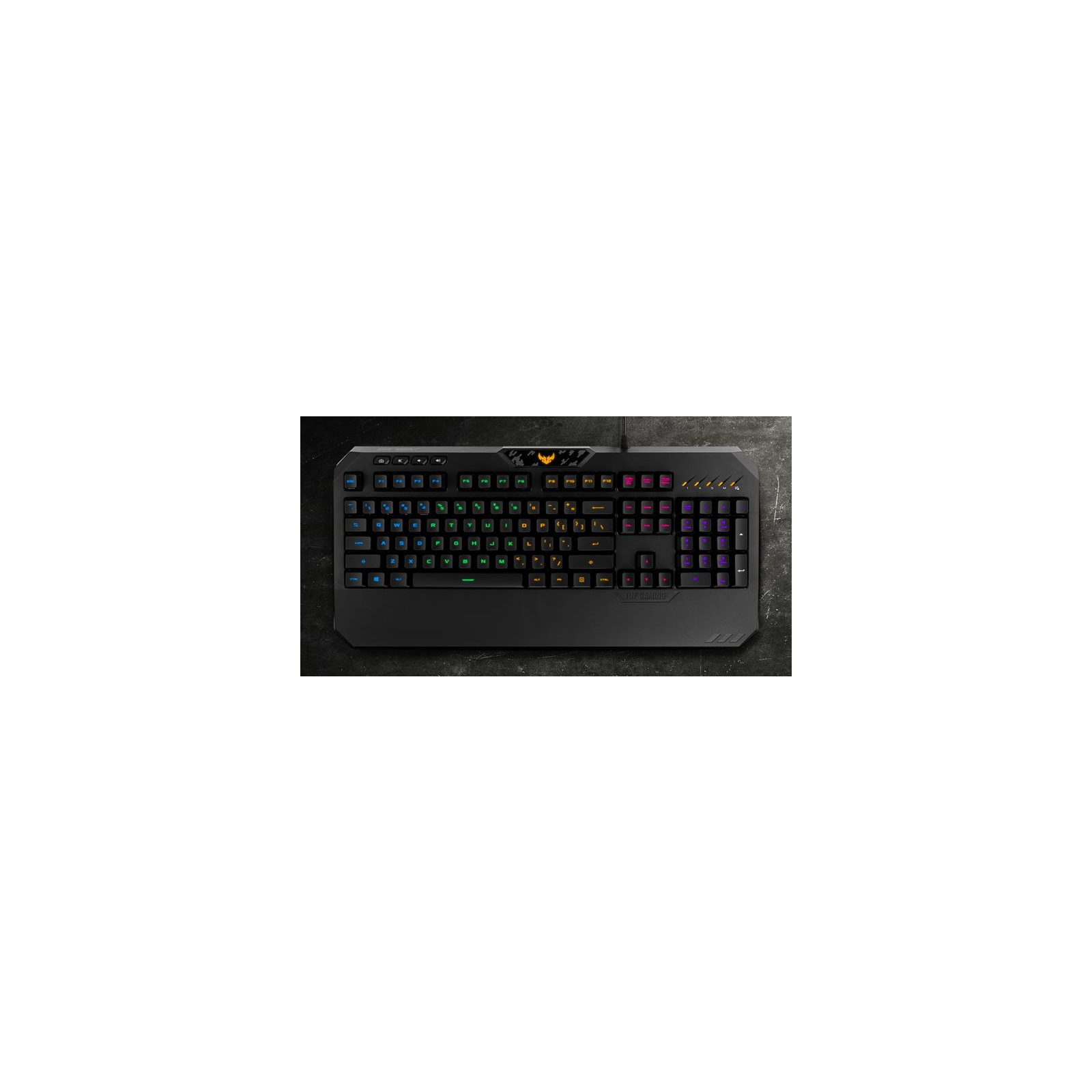 Клавиатура ASUS TUF Gaming K5 USB Mech-Brane Black Ukr (90MP0130-B0MA00) изображение 2