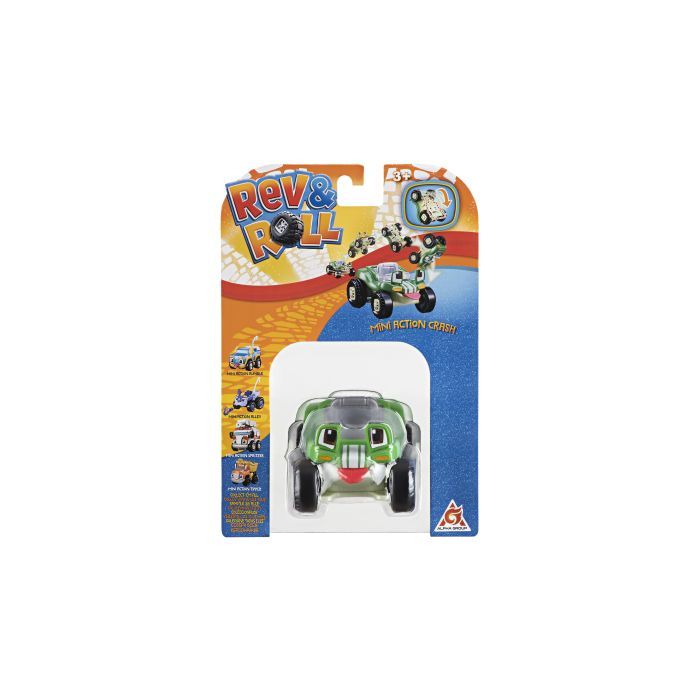 Машина Rev&Roll Рев та Рамбл Mini Краш (EU881140) изображение 4