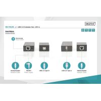 Адаптер USB 2.0 - UTP Cat5, 100m Digitus (DA-70142) изображение 8