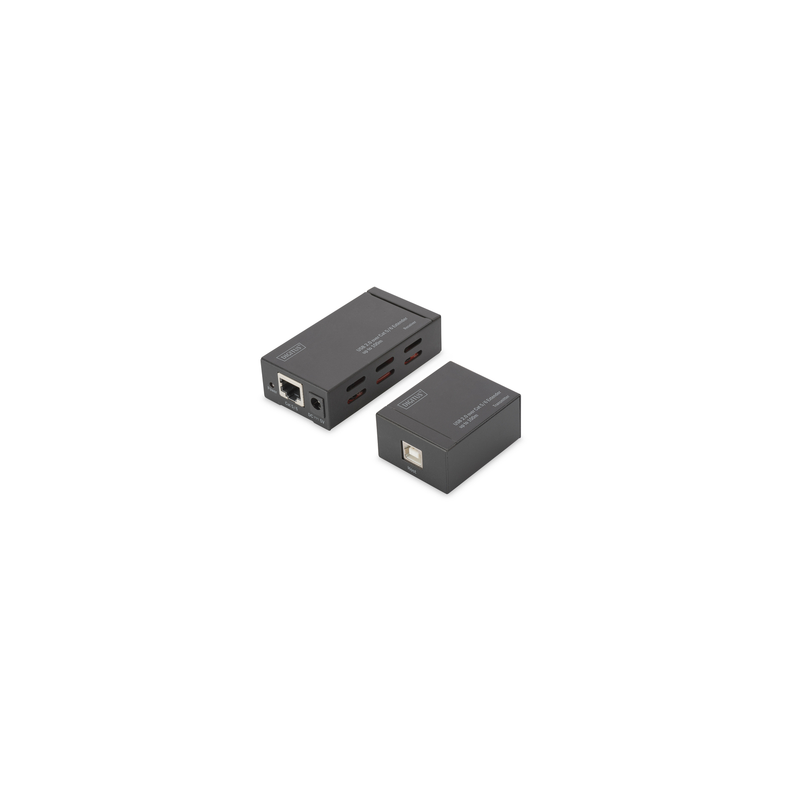 Адаптер USB 2.0 - UTP Cat5, 100m Digitus (DA-70142)