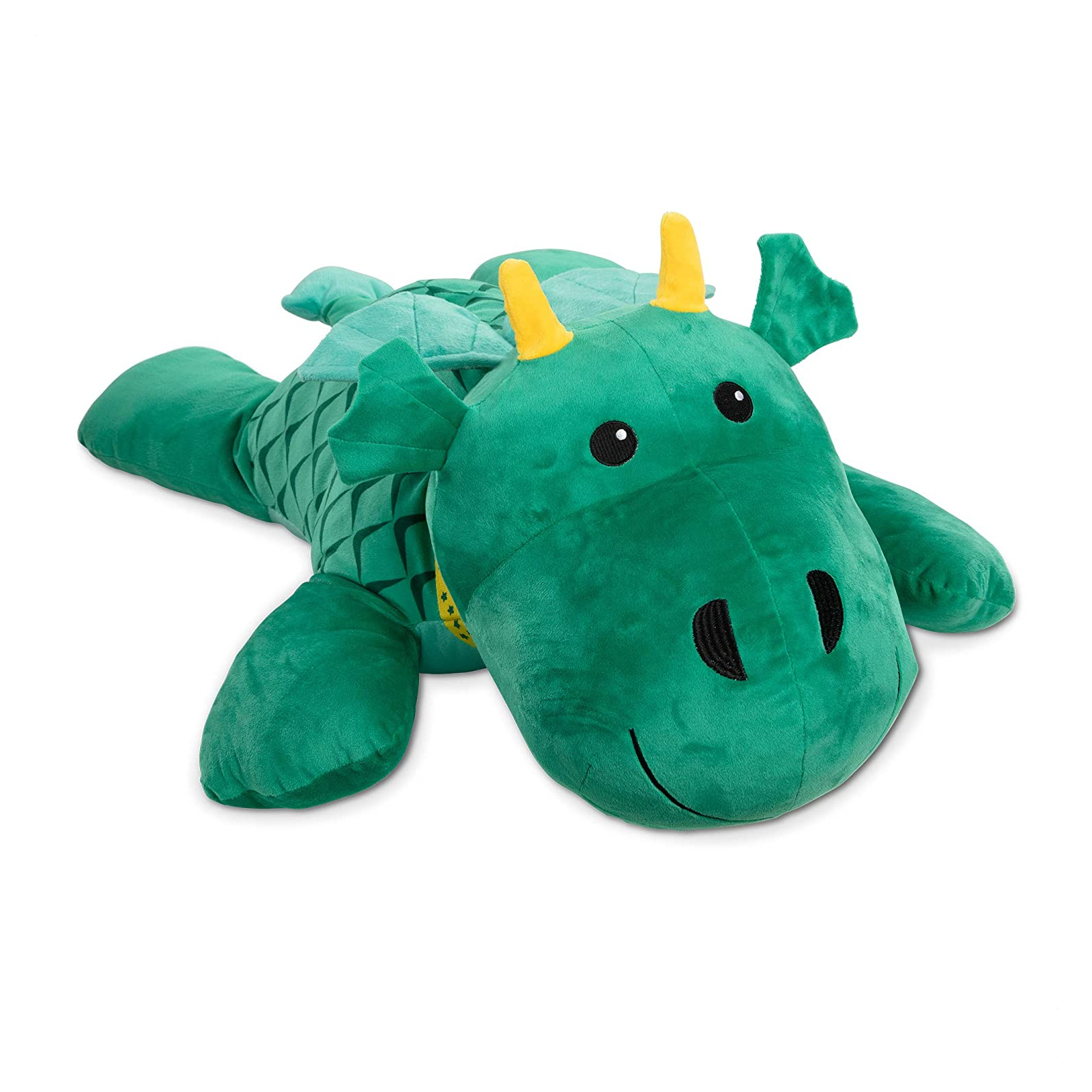 М'яка іграшка Melissa&Doug Плюшевий дракон / подушка, 70 см (MD30710)