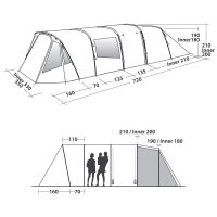 Палатка Easy Camp Palmdale 600 Lux Forest Green (928312) изображение 9