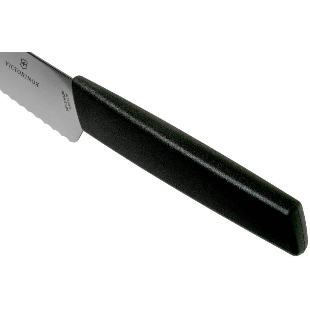 Кухонный нож Victorinox SwissModern Bread and Pastry Knife 22 см Black (6.9073.22WB) изображение 5