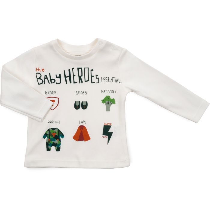 Набор детской одежды Tongs "BABY HEROES" (2684-74B-green) изображение 3