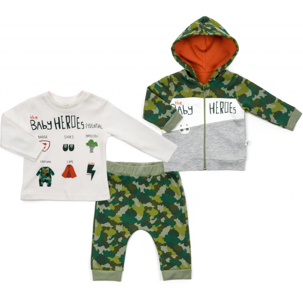 Набор детской одежды Tongs "BABY HEROES" (2684-86B-green)