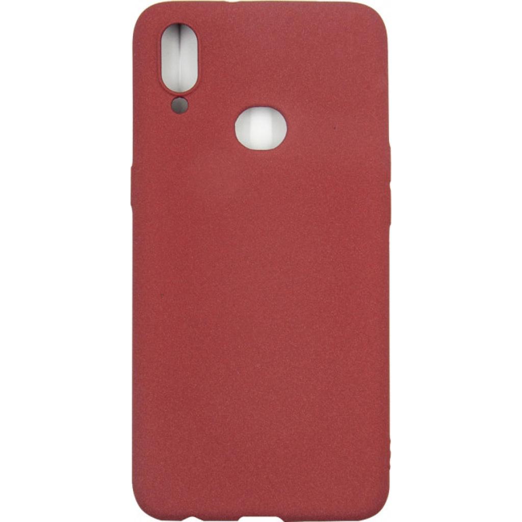 Чехол для мобильного телефона Dengos Carbon Samsung Galaxy A10s, red (DG-TPU-CRBN-02)