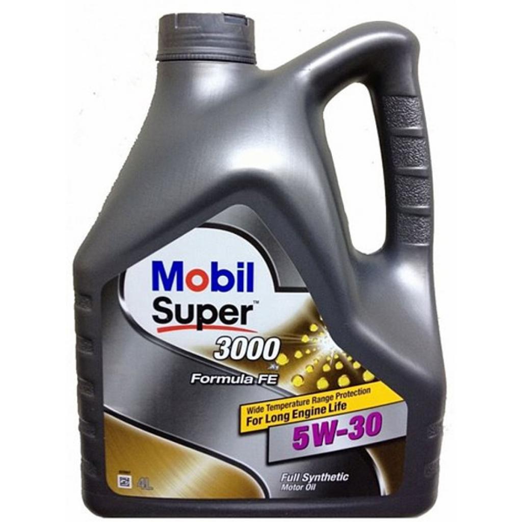 Моторное масло Mobil SUPER 3000 XE 5W30 4л (MB 5W30 3000 XE 4L)
