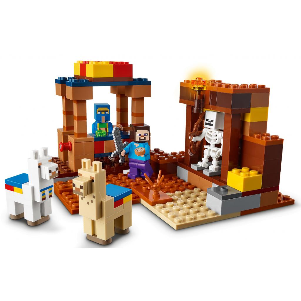 Конструктор LEGO Minecraft Торговий пост 201 деталь (21167) зображення 4