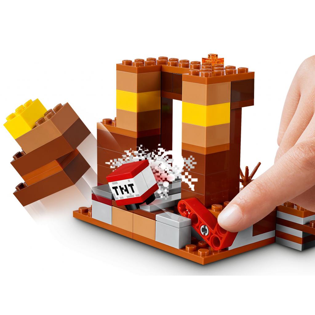 Конструктор LEGO Minecraft Торговий пост 201 деталь (21167) зображення 7