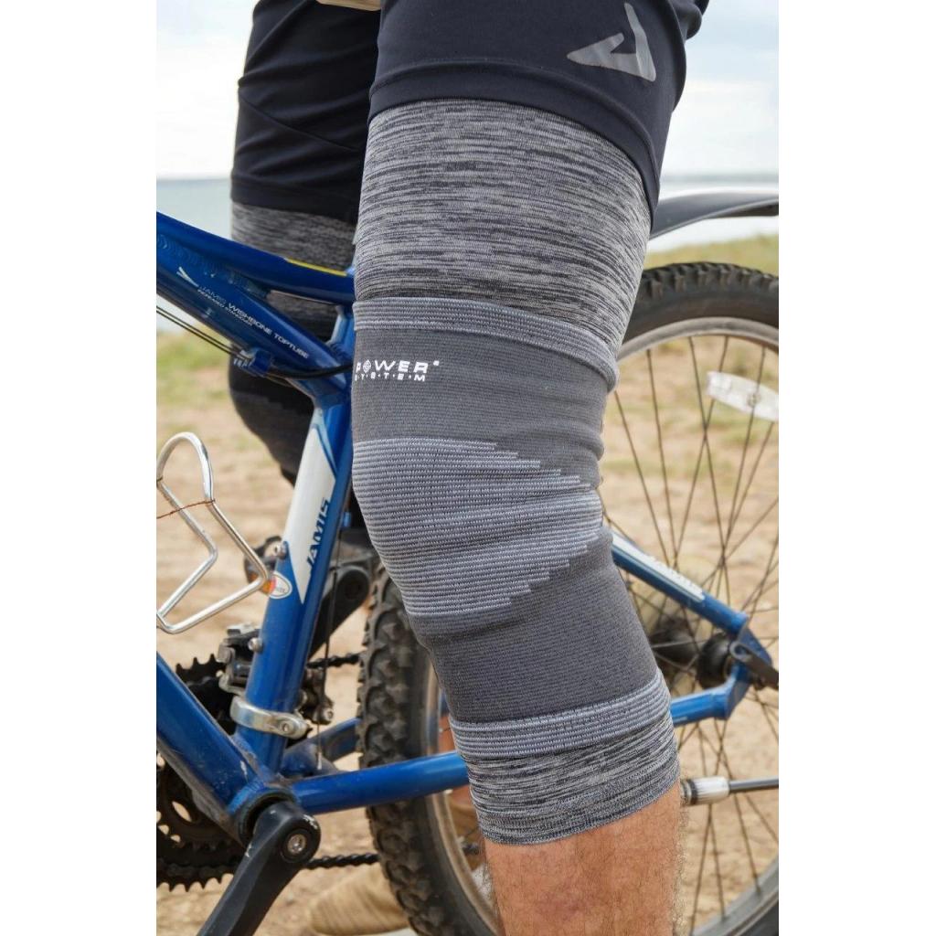 Фіксатор коліна Power System Knee Support Grey L (PS-6002_L_Grey) зображення 2