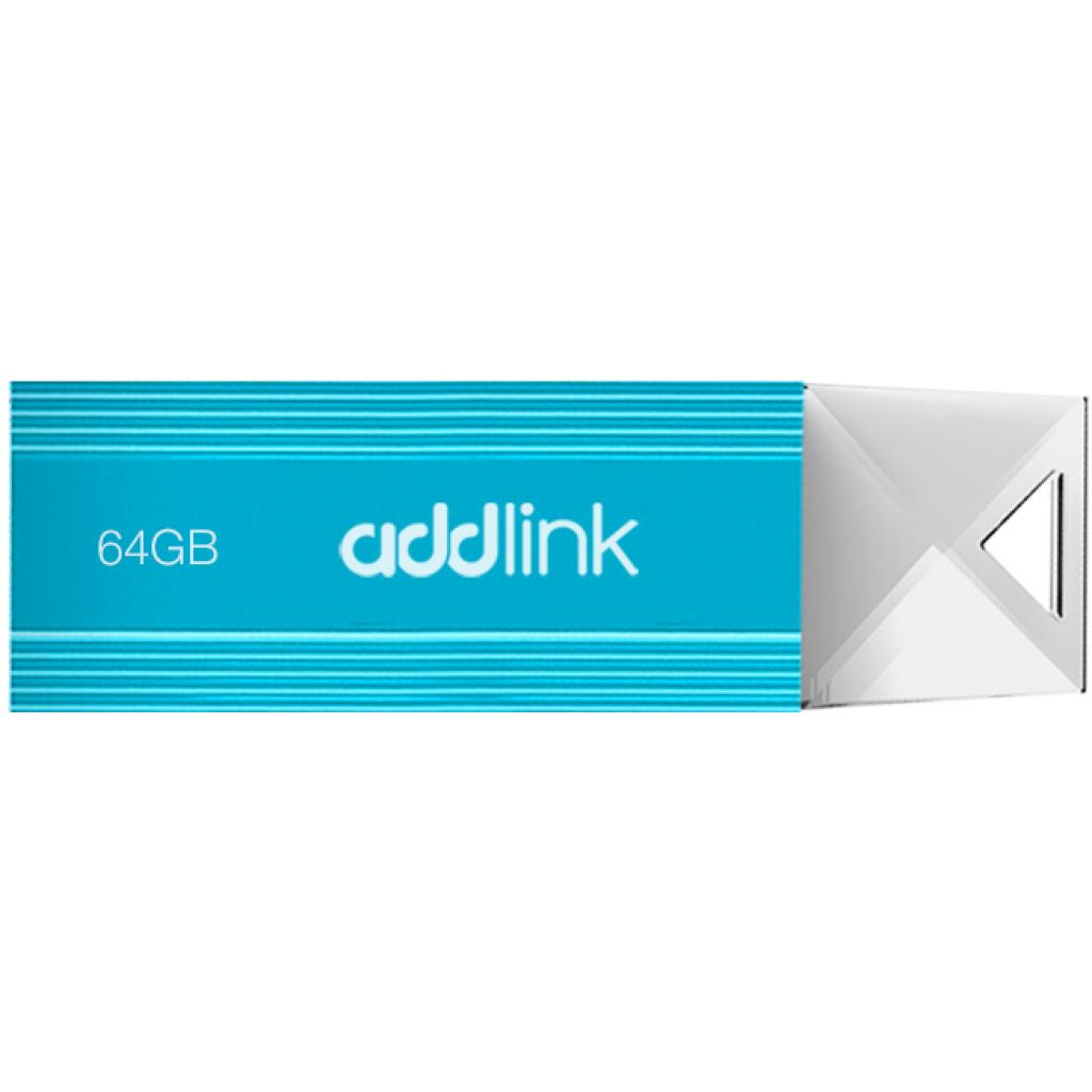 USB флеш накопичувач AddLink 64GB U12 Dark Blue USB 2.0 (ad64GBU12D2)