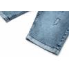 Шорты A-Yugi джинсовые с потертостями (5261-152B-blue) изображение 4