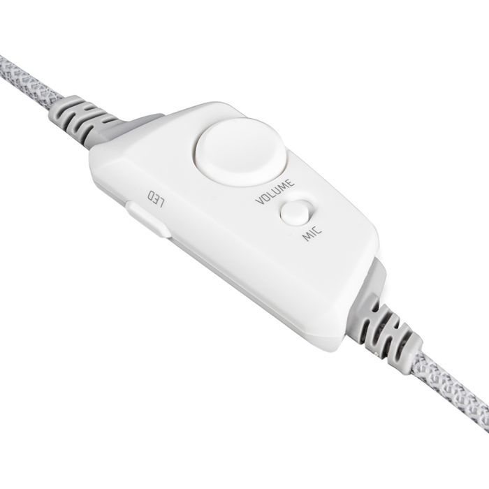 Наушники Modecom Volcano RGB Prometheus 7.1 USB White (S-MC-899-PROMETHEUS-200) изображение 5