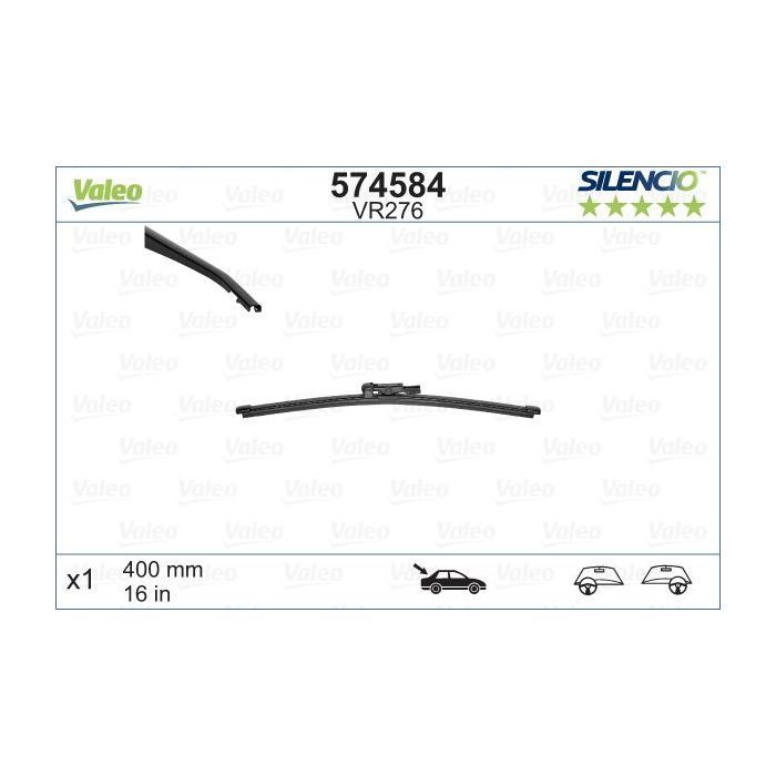 Щетка стеклоочистителя Valeo 574584