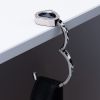 Ручка шариковая Langres набор ручка + крючок для сумки Crystal Синий (LS.122028-02) изображение 4