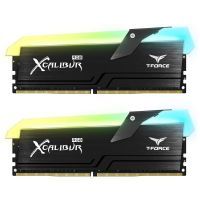 Модуль памяти для компьютера DDR4 16GB (2x8GB) 4000 MHz T-Force Xcalibur RGB Black Team (TF5D416G4000HC18EDC01)
