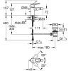 Смеситель Grohe BauLoop bidet (23338000) изображение 6