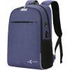 Рюкзак для ноутбука AirOn 14" Lock 18L Blue (4822356710650) изображение 2